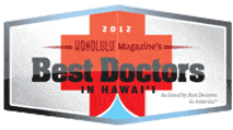 Awarded Best Doctors in Hawaii, Obstetrics and Gynecology
